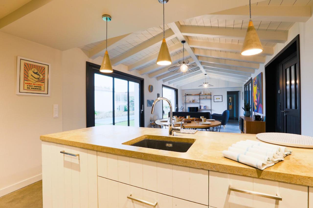 Belle Maison Pour Un Sejour A 10 Personnes Au Coeur De L'Ile De Re Le Bois-Plage-en-Re Bagian luar foto
